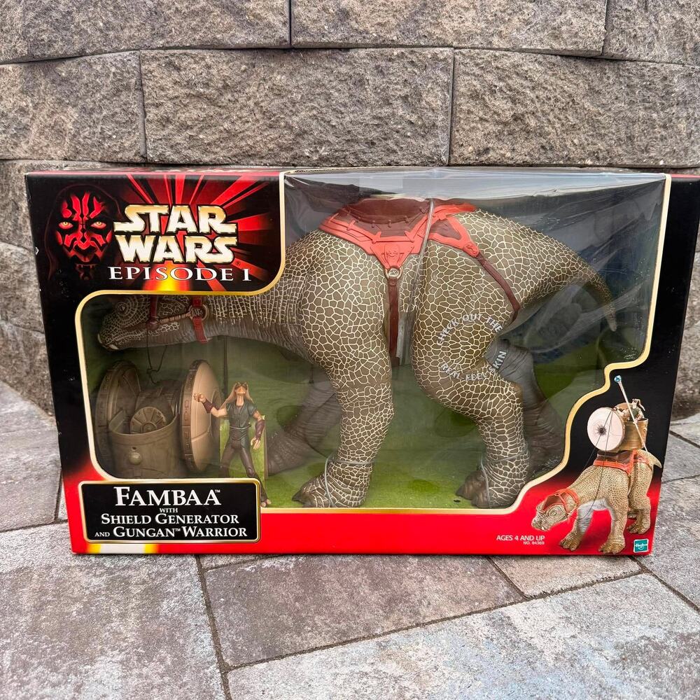 Star Wars episode 1 Famba Shield Generator Gungan Warrior Collector Condition